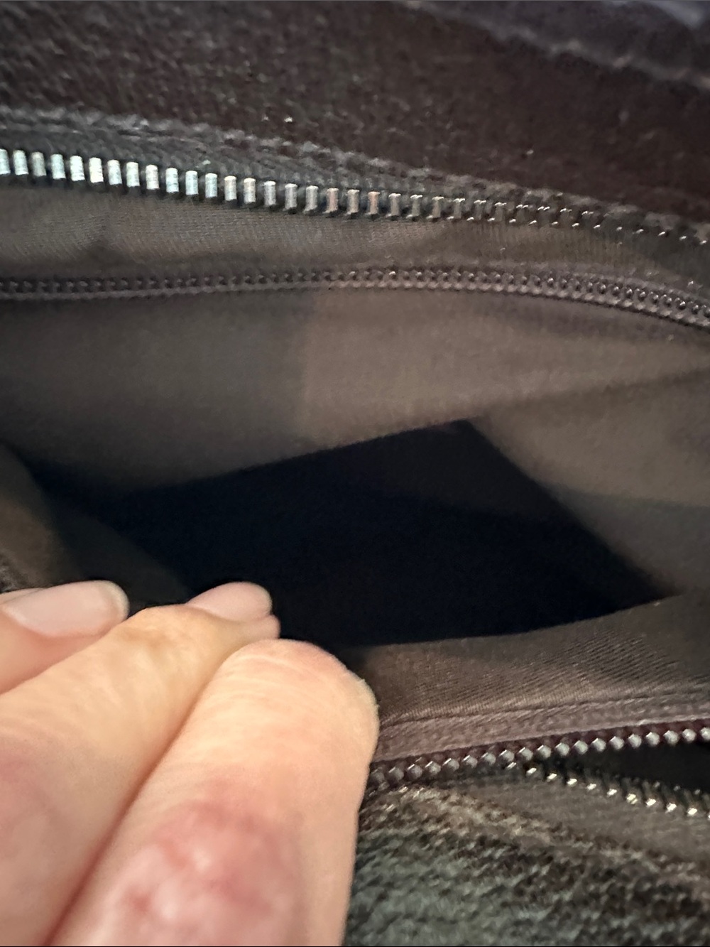 Authentic Gucci Monogram Double Pocket Messenger Bag - Picture 11 of 16